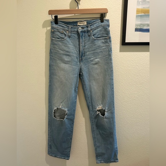 Madewell The Perfect Vintage Straight Jean - Picture 2 of 6